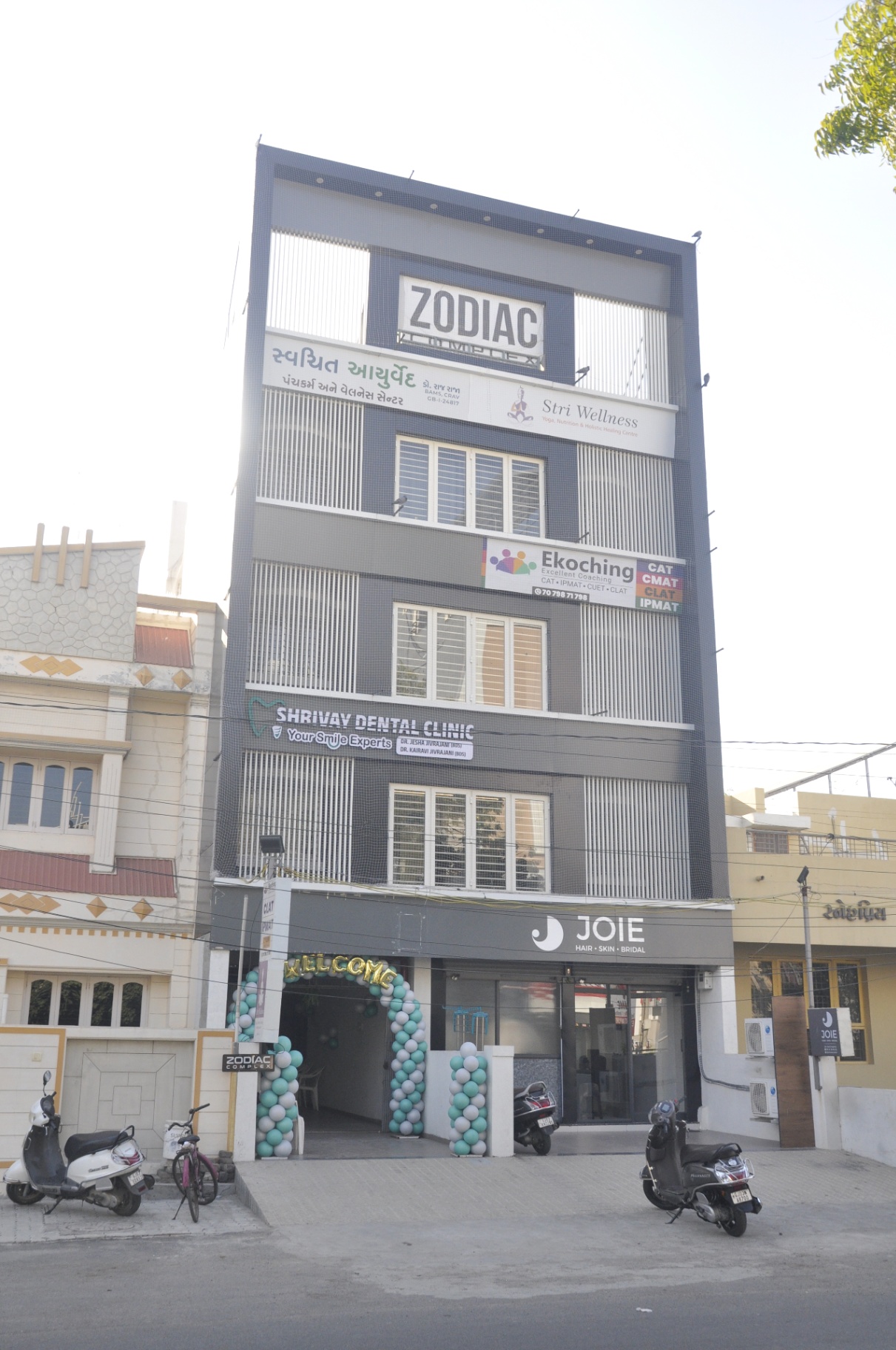 Zodiac Complex housing Shrivay Dental Clinic