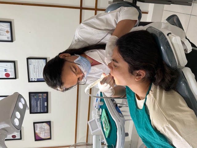 Dental treatment session